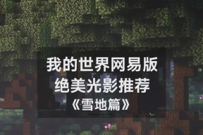 我的世界中如何开启雪地模式？