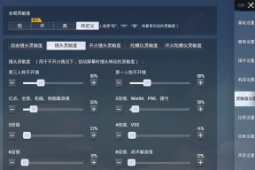 绝地求生中如何设置狙和喷子？