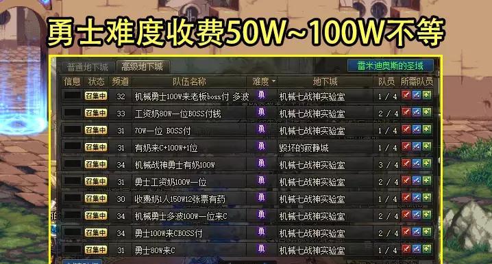 dnf游戏的收费模式是怎样的？有哪些收费项目？  第2张