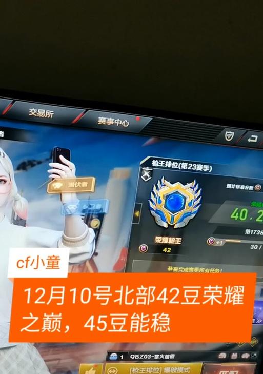CF荣耀枪王到荣耀之巅需要多少豆？  第2张