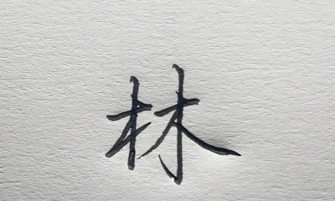 林字摆放教学步骤是什么？  第2张