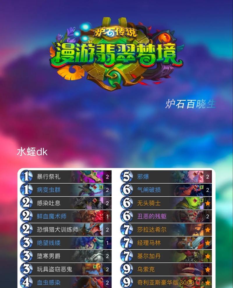 炉石传说红嘴鹦鹉卡组的构建方法是什么？  第2张